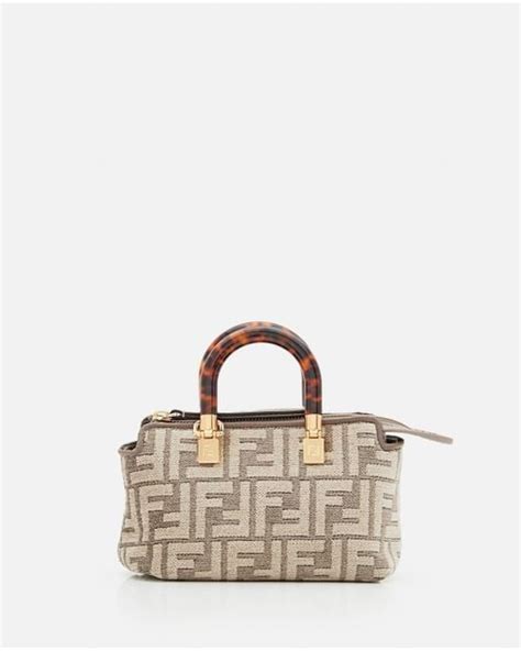 fendi by the way mini brown|Fendi small tote bag.